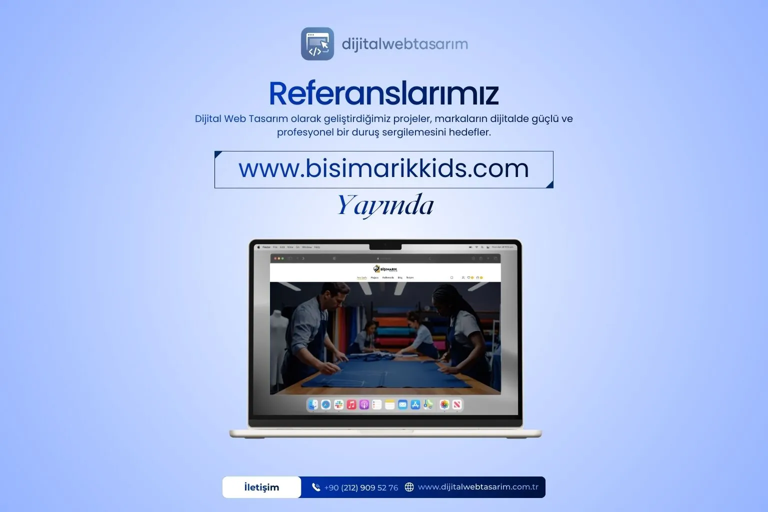 Bi Şımarık Kids — Web Tasarım