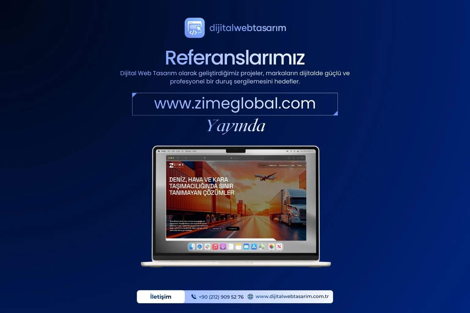 Zime Global — Web Tasarım